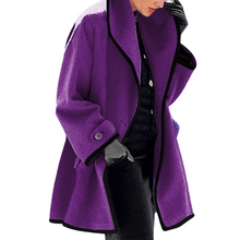 Load image into Gallery viewer, Warm Woolen Oversize Coat