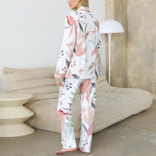 Load image into Gallery viewer, Pure Cotton Autumn Print Full Sleeve Pajamas Set