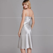 Load image into Gallery viewer, Silk Spaghetti Nightdress