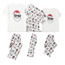 Load image into Gallery viewer, White Santa Matching Family Pajamas