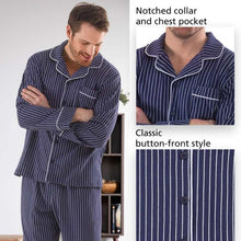Load image into Gallery viewer, Classic Stripe Men's Pajamas
